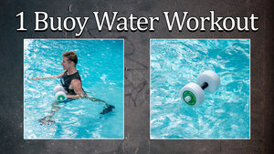 Water Workout with 1 Hand BuoyImage