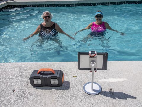 Exercise feels good, but exercising in the water feels especially good.  The Poolfit App has over 175 pool workouts that will help you move better, feel better and live better. 
